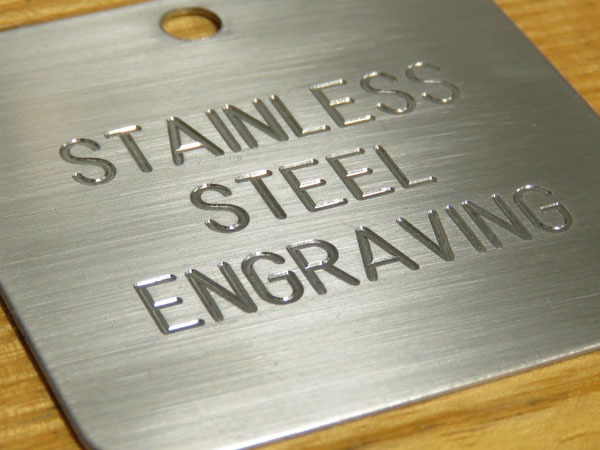 stainless steel engraving